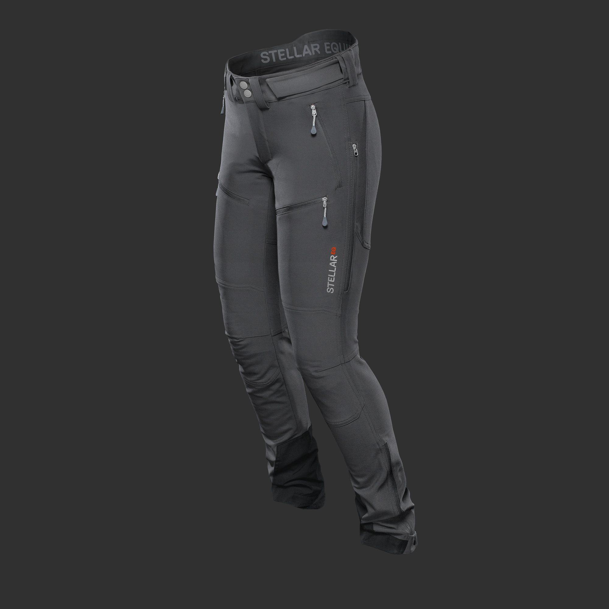 Women's Stellar Softshell Pants 2.0 Dk Grey Stellar Equipment