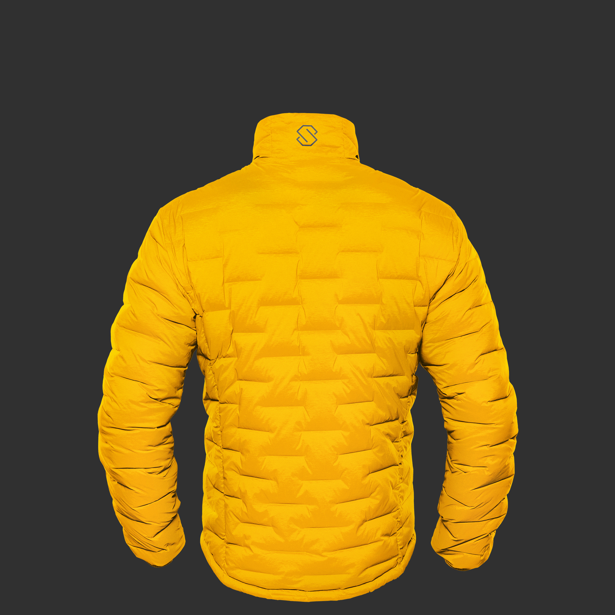 Men's Stretch Down Jacket Yellow Stellar Equipment