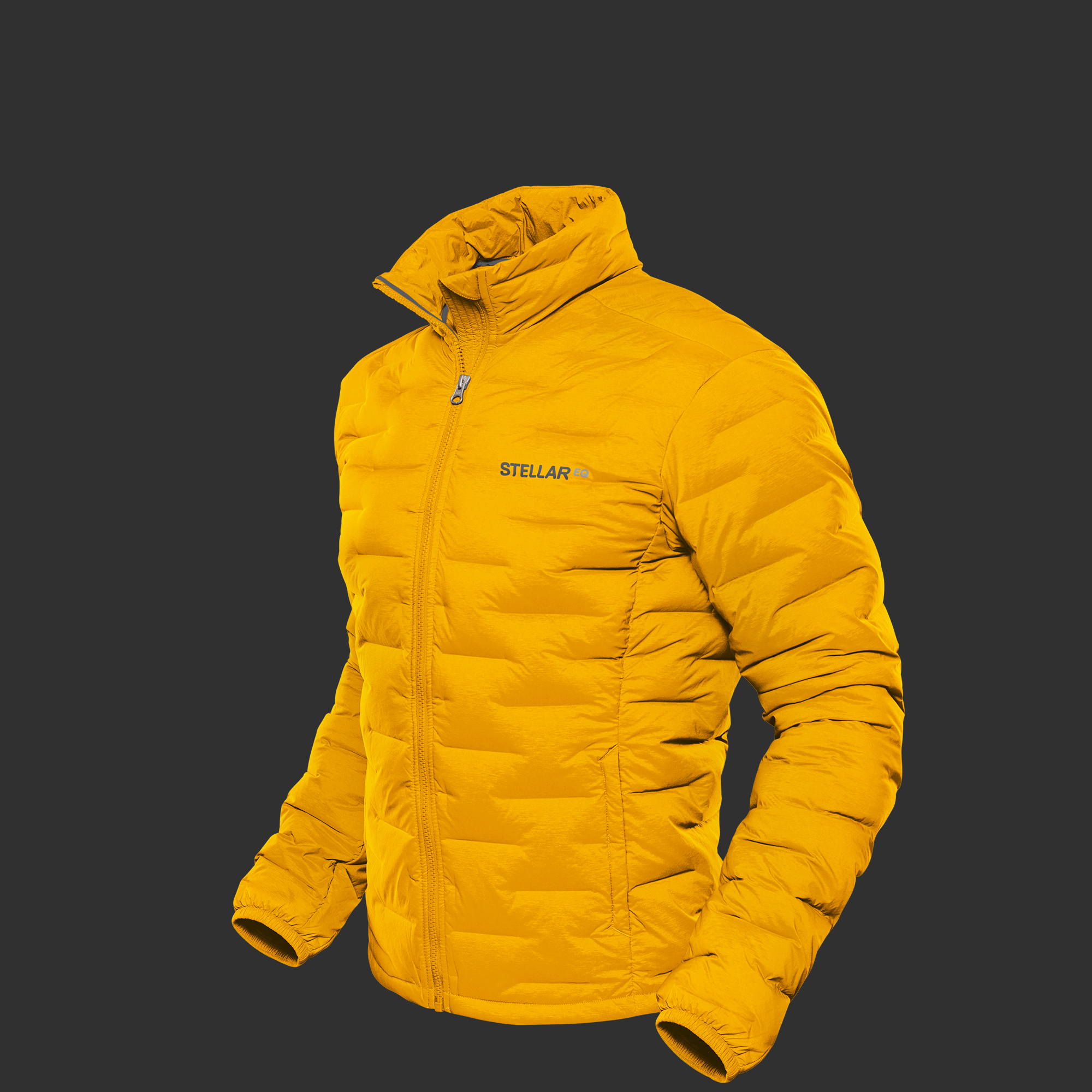 Men's Stretch Down Jacket Yellow Stellar Equipment