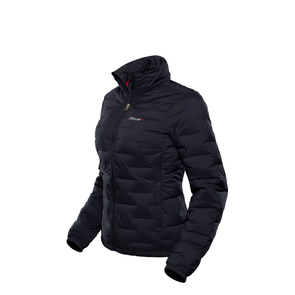 Women's Stretch Down Jacket BluBlack Stellar Equipment