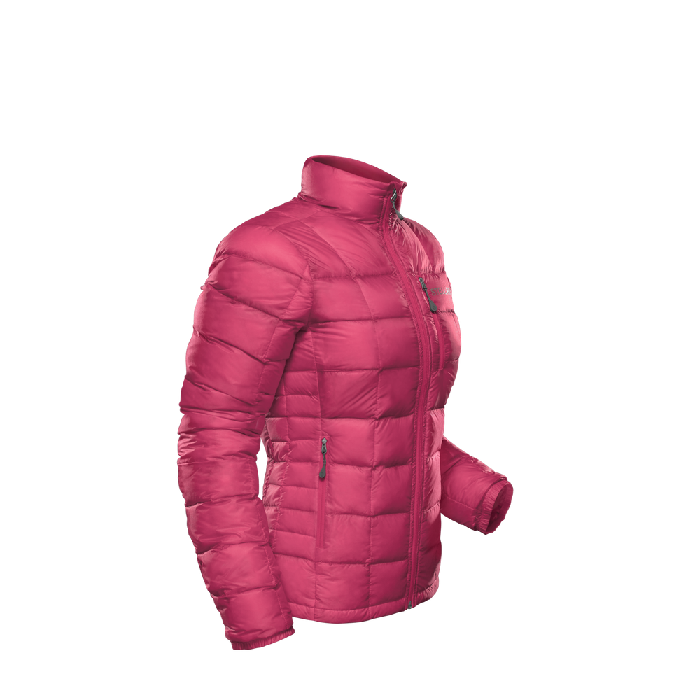 Women's Ultralight Down Jacket Pink Stellar Equipment