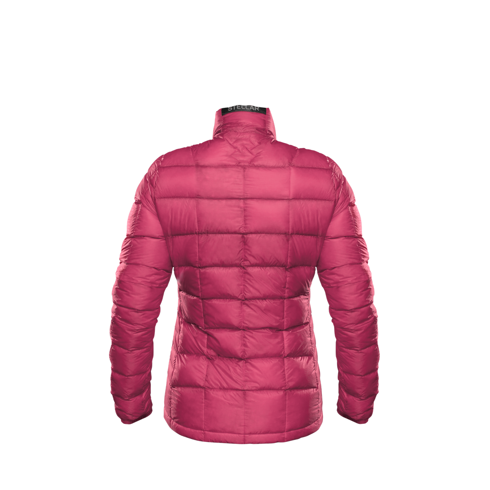 Women's Ultralight Down Jacket Pink Stellar Equipment