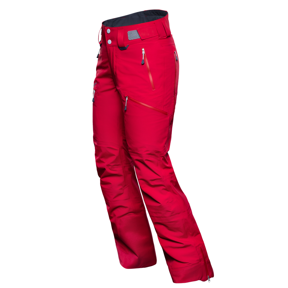 Women's Stellar Shell Pants 2.0 Red Stellar Equipment