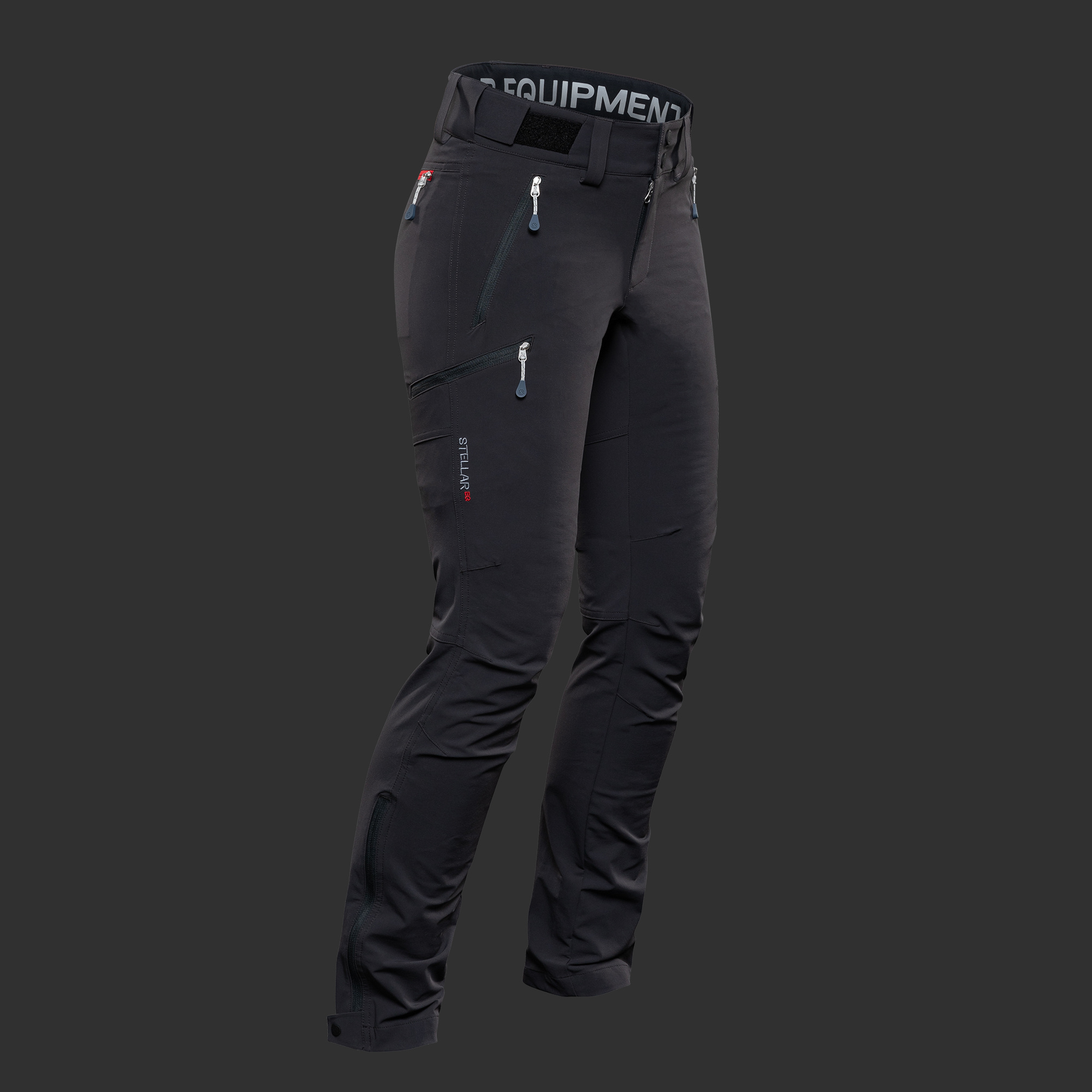 Women's Stellar Light Softshell Pants Asphalt Grey Stellar Equipment