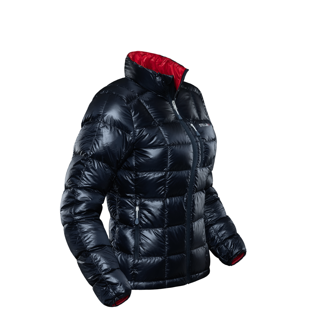 Women's Ultralight Down Jacket 2.0 BluBlack Stellar Equipment