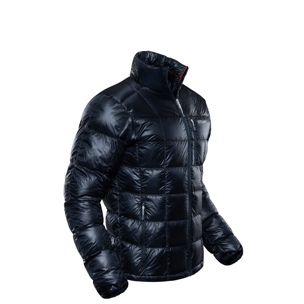 Men's Ultralight Down Jacket 2.0 BluBlack Stellar Equipment