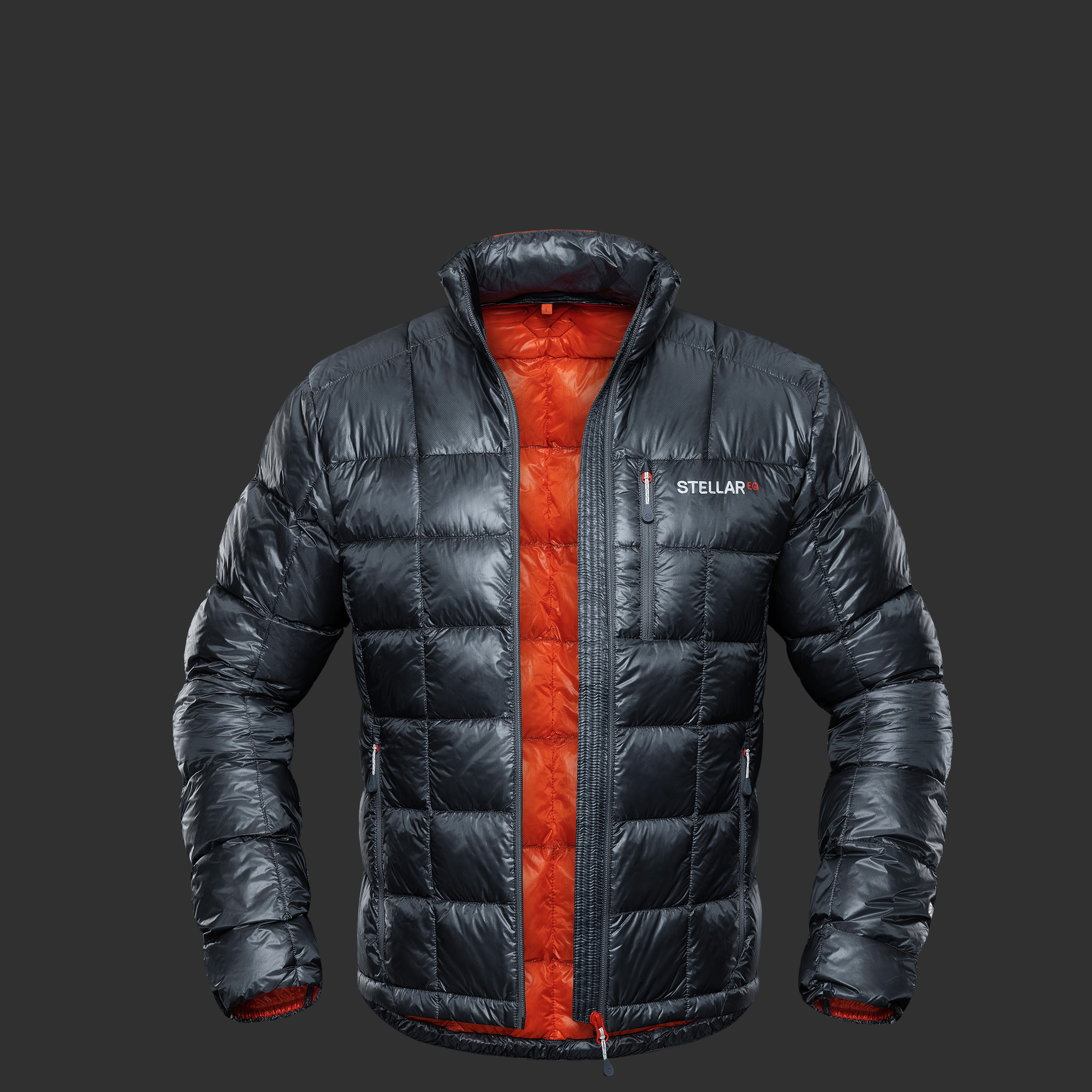 Men's Ultralight Down Jacket 2.0 Dk Grey Stellar Equipment