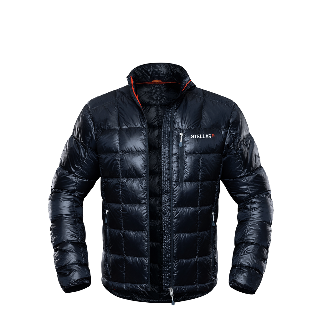 Men's Ultralight Down Jacket 2.0 BluBlack Stellar Equipment