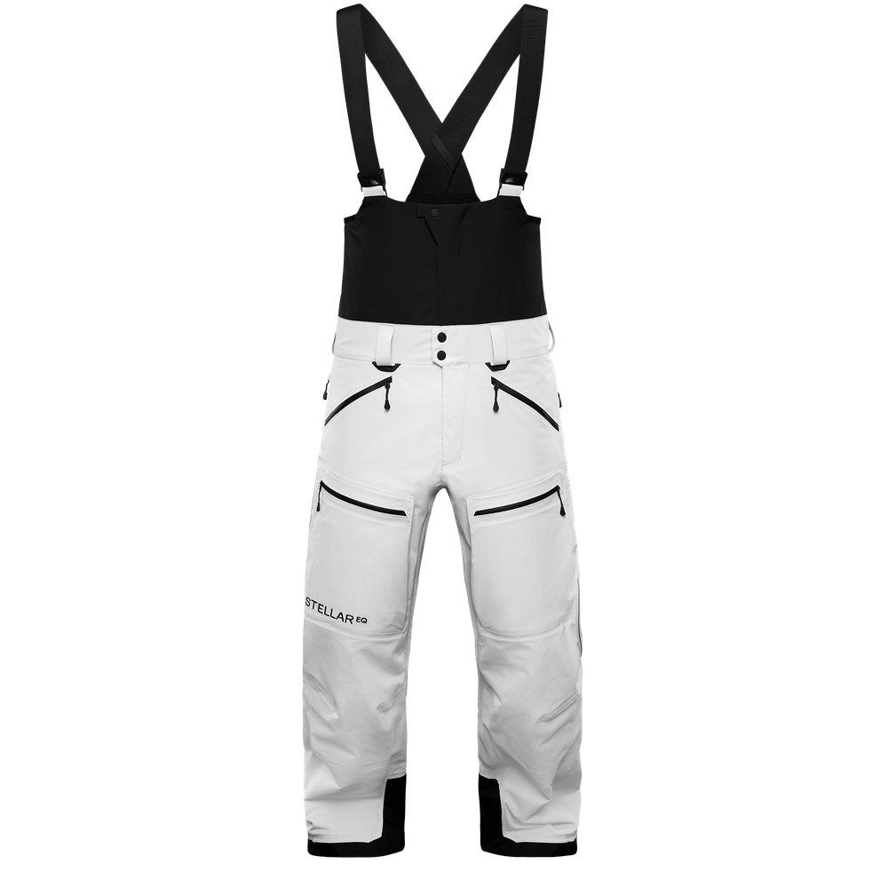 M Free Shell Bibs 2.0 White Stellar Equipment