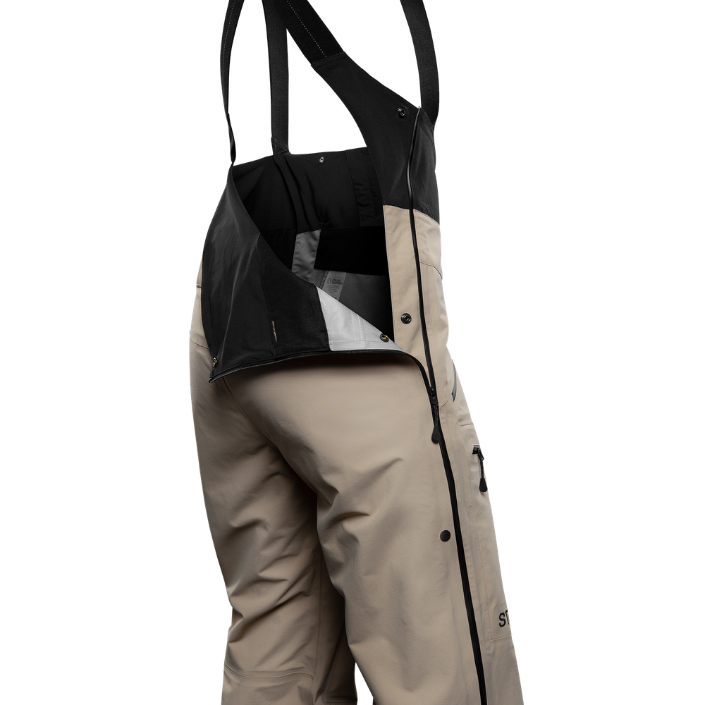 W Free Shell Bibs 2.0 Khaki Stellar Equipment