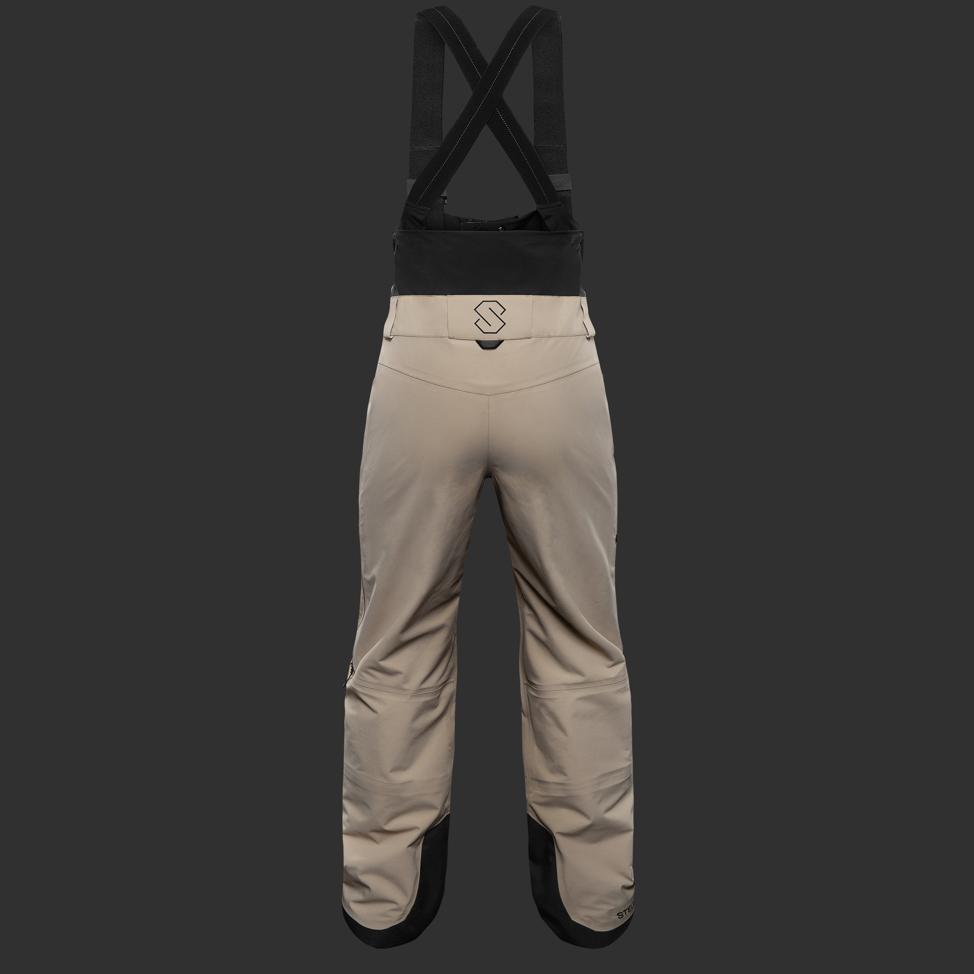 W Free Shell Bibs 2.0 Khaki Stellar Equipment