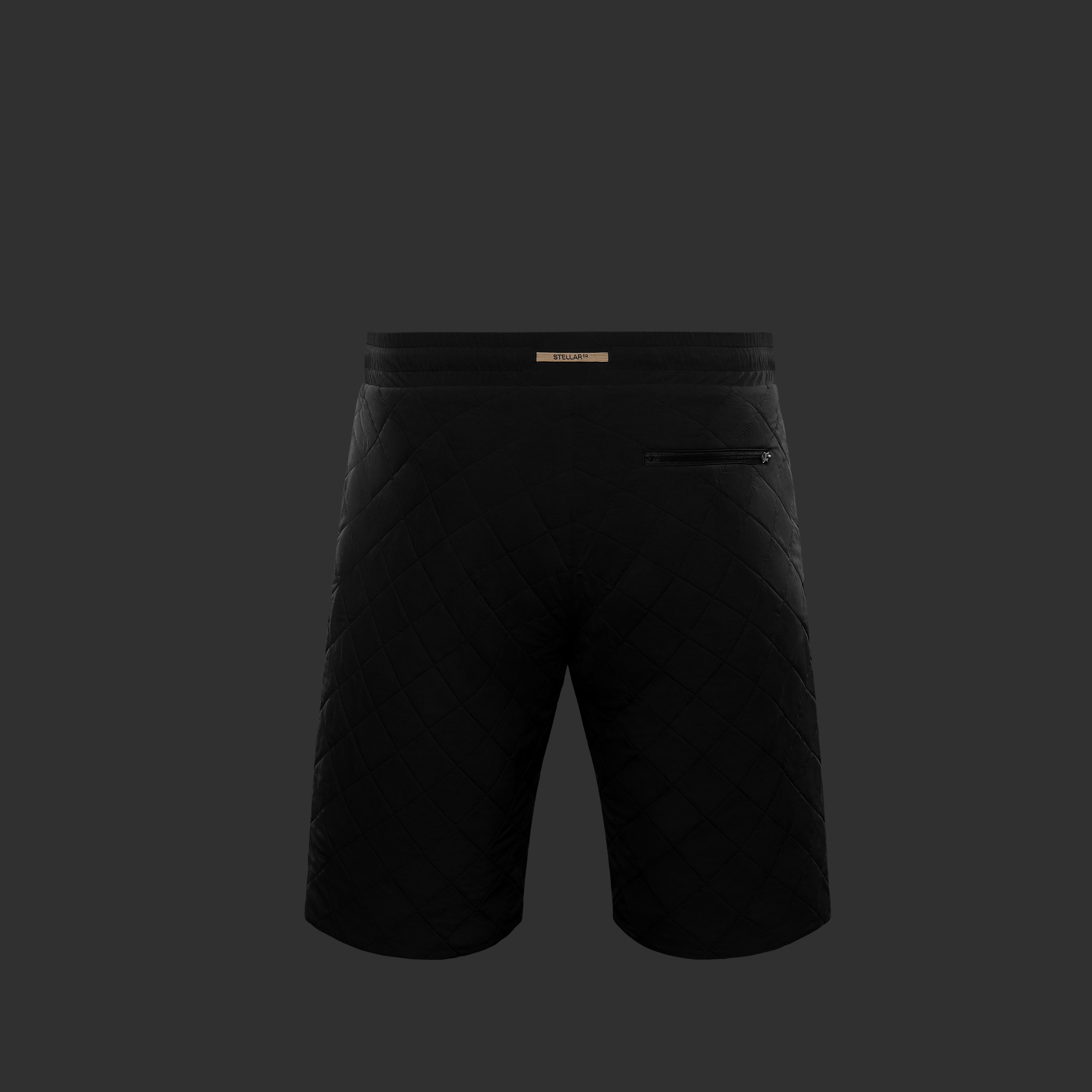 Men's Free Padded Shorts Black Stellar Equipment