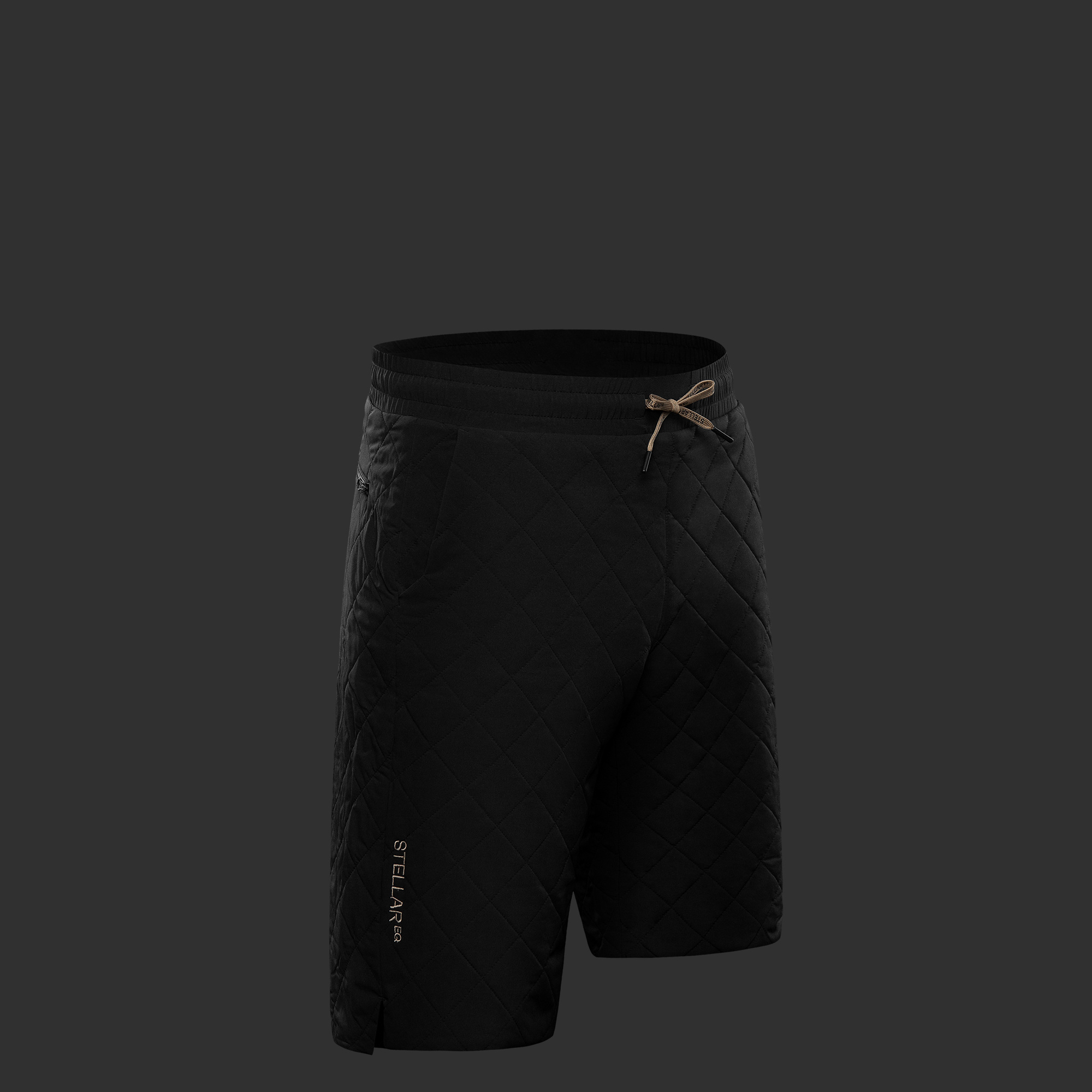 Men's Free Padded Shorts Black Stellar Equipment
