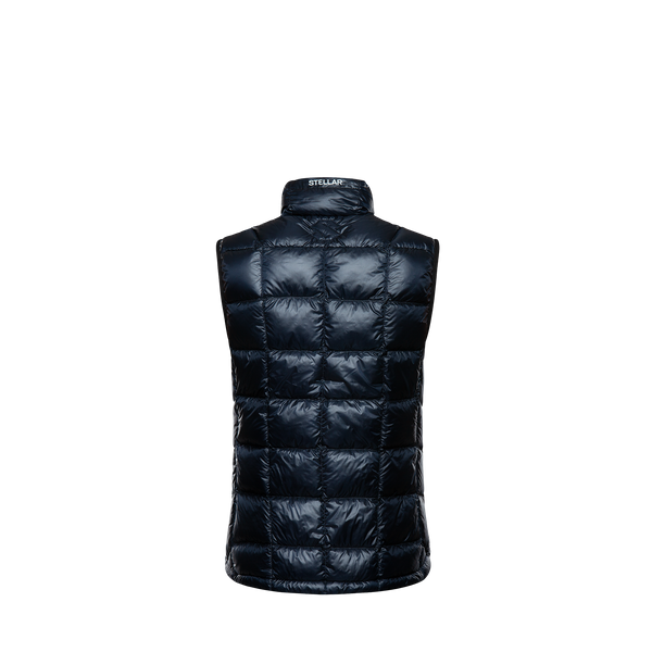 Women's Ultralight Down Vest BluBlack Stellar Equipment